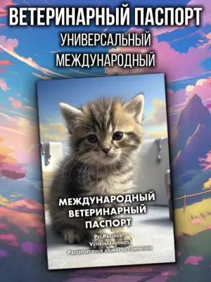 Ветеринарный паспорт для котят международный