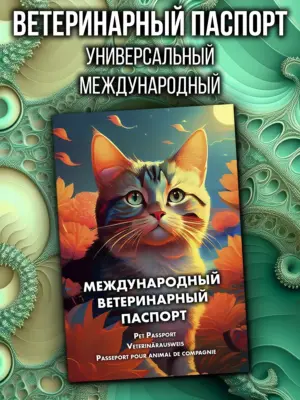Ветеринарный паспорт для кошек международный
