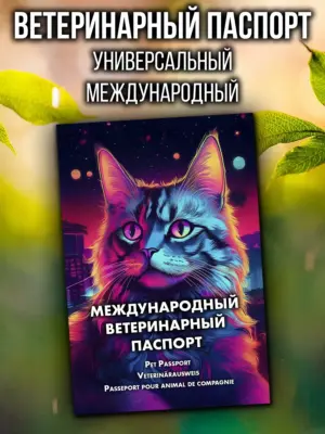 Ветеринарный паспорт для кошек международный