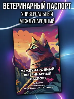Ветеринарный паспорт для кошек международный