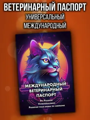 Ветеринарный паспорт для кошек международный