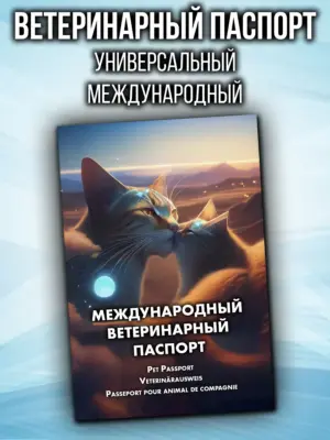 Ветеринарный паспорт для кошек международный