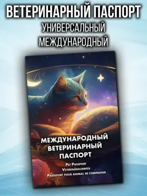Ветеринарный паспорт для кошек международный