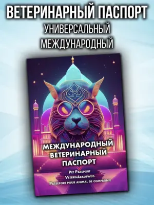 Ветеринарный паспорт для животных международный