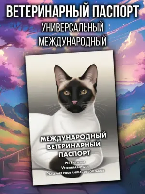 Ветеринарный паспорт для кошек международный