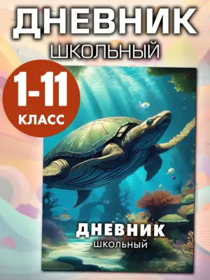 Дневник школьный 1-11 класс, 48 листов