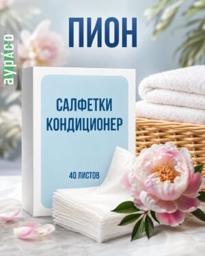 Кондиционер для белья салфетки в сушильную машину 40 шт.