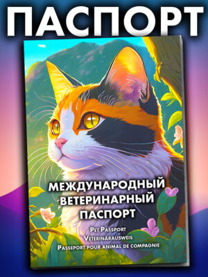 Ветеринарный паспорт для кошек и собак международный