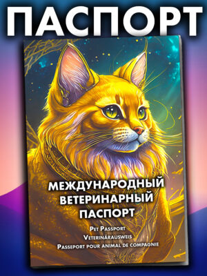 Ветеринарный паспорт для кошек и собак международный