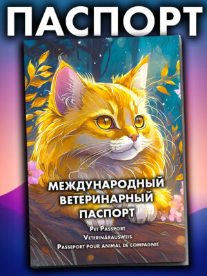 Ветеринарный паспорт для кошек и собак международный