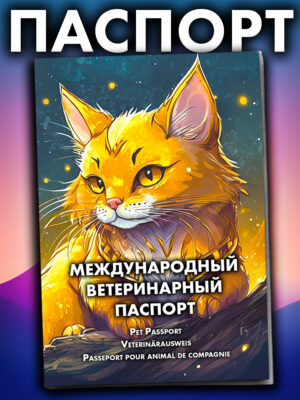 Ветеринарный паспорт для кошек и собак международный