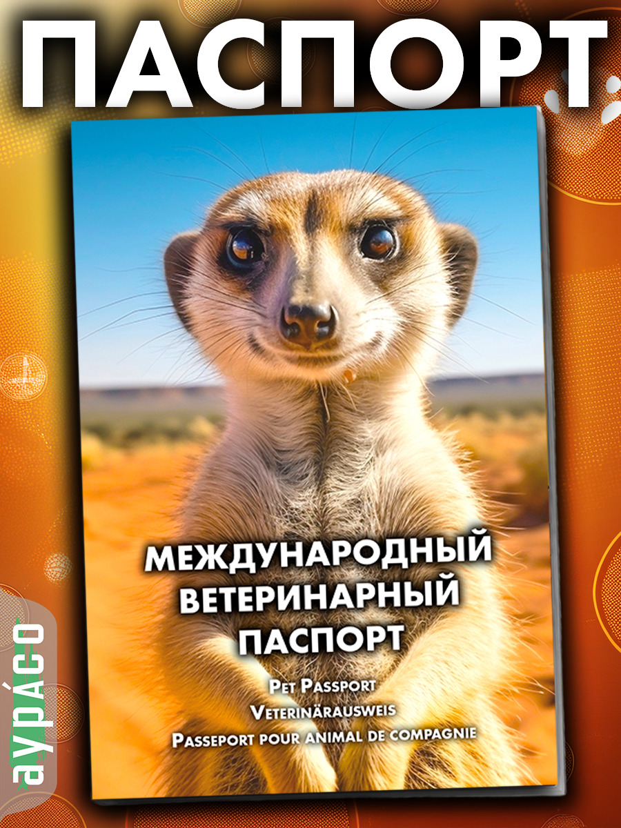 Ветеринарный паспорт для кошек и собак международный