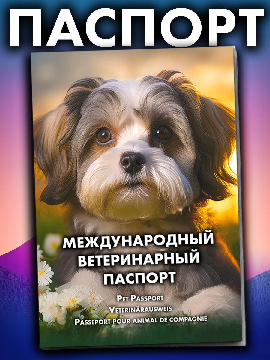 Ветеринарный паспорт для кошек и собак международный