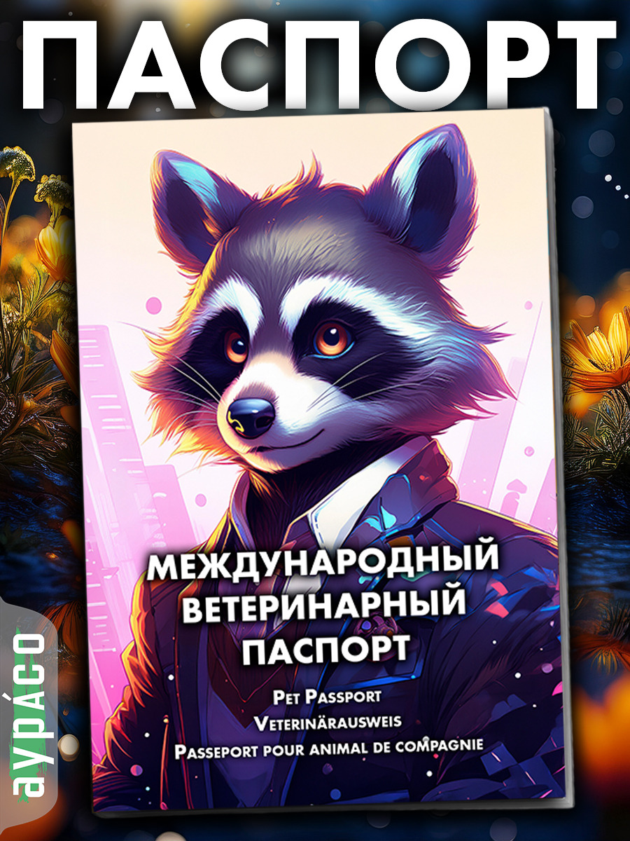 Ветеринарный паспорт для кошек и собак международный