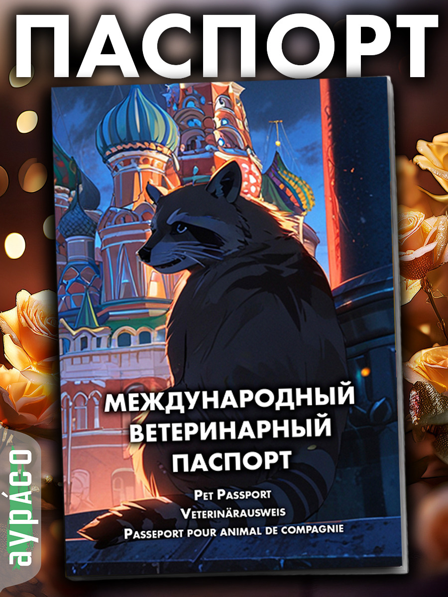 Ветеринарный паспорт для кошек и собак международный