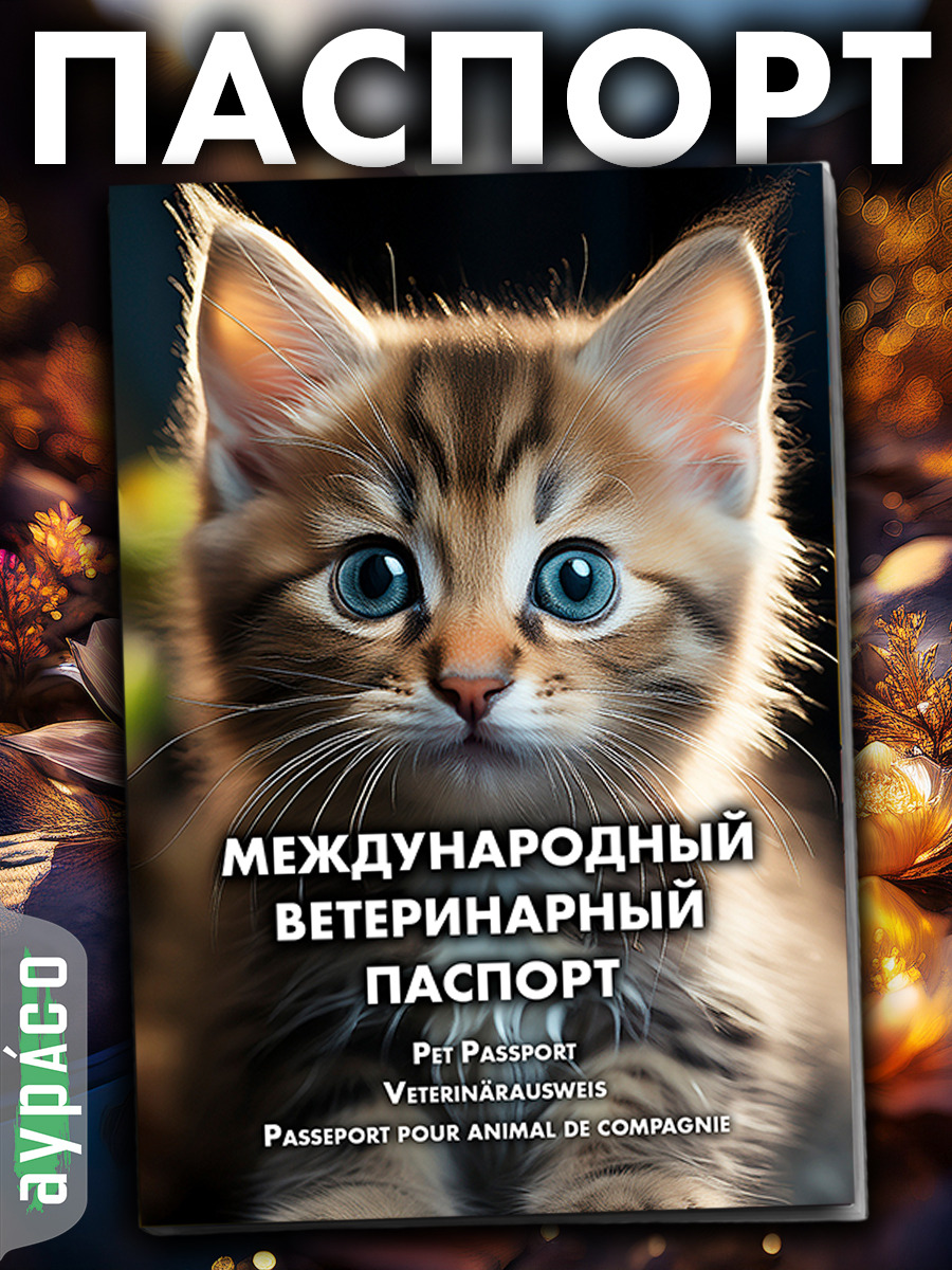 Ветеринарный паспорт для кошек и собак международный