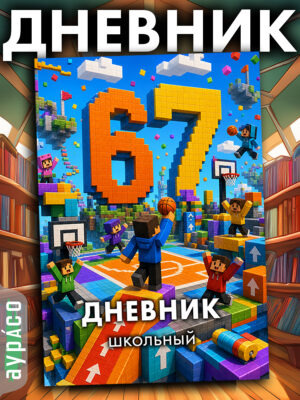 Дневник школьный 1-11 класс, 48 листов