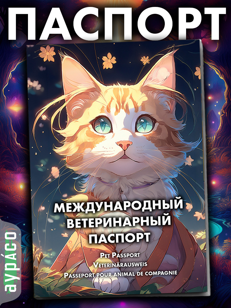 Ветеринарный паспорт для кошек и собак международный