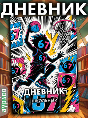 Дневник школьный 1-11 класс, 48 листов