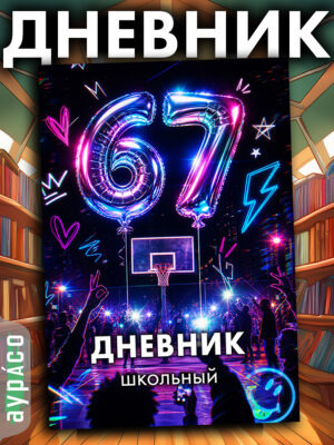 Дневник школьный 1-11 класс, 48 листов