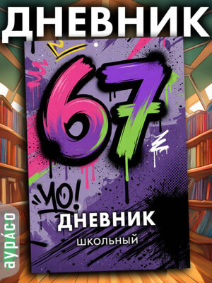 Дневник школьный 1-11 класс, 48 листов